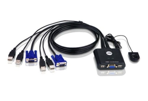 Przełącznik KVM ATEN CS22U (CS22U-A7) 2-port. - 1048734