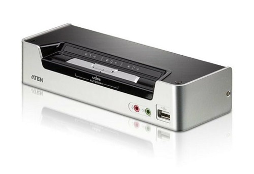 Przełącznik KVM ATEN HDMI/USB 2.0/Audio CS1792 (CS1792-AT-G) 2-port. - 1048801
