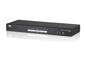 Przełącznik KVM ATEN Dual View DVI/USB/Audio CS1644A (CS1644A-AT-G) 4-port.