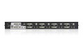 Przełącznik KVM ATEN Dual View DVI/USB/Audio CS1644A (CS1644A-AT-G) 4-port. - 1048710