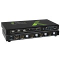 Przełącznik KVM Techly 4-portowy HDMI/USB 4x1 z Audio 4K*60Hz - 1462944