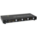Przełącznik KVM Techly 4-portowy HDMI/USB 4x1 z Audio 4K*60Hz - 750609