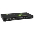 Przełącznik KVM Techly 4-portowy HDMI/USB 4x1 z Audio 4K*60Hz - 1462945
