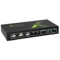 Przełącznik KVM Techly 2-portowy HDMI/USB 2x1 z Audio 4K 30Hz - 1462942