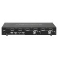 Przełącznik KVM Techly 2-portowy DisplayPort/USB 2x1 Dual Head Video 4K*30Hz - 1048690