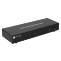 Przełącznik KVM Techly 2-portowy DisplayPort/USB 2x1 Dual Head Video 4K*30Hz - 1048691