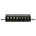 Przełącznik KVM Techly HDMI/USB 4x1 MultiViewer 4w1 FullHD 1080p - 1125584