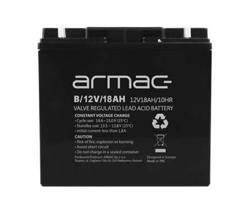 Akumulator żelowy do UPS Armac 12V/18AH uniwersalny - 958631