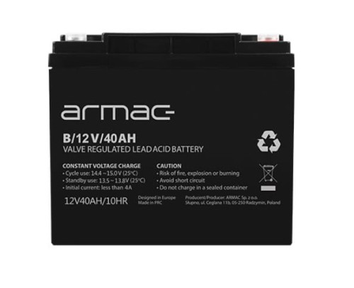 Akumulator żelowy do UPS Armac 12V/40AH uniwersalny - 958633