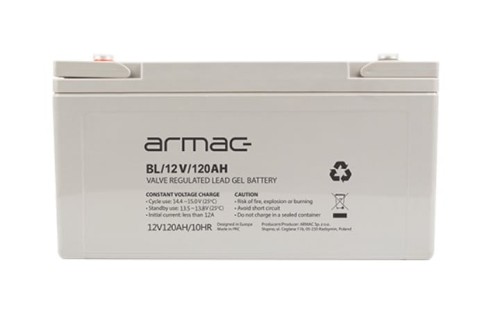 Akumulator żelowy do UPS Armac 12V/120AH Long-life uniwersalny - 958639