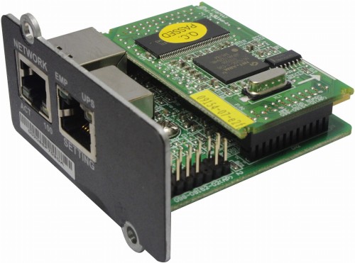 Moduł SNMP dla UPS Power Walker VFI T/E LCD TP BX-BI-BE MP 3/3 CB - 808579
