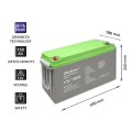 Akumulator żelowy Qoltec Deep Cycle | 12V | 150Ah - 1486729