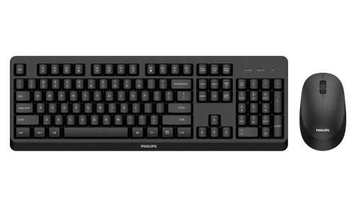 Zestaw bezprzewodowy klawiatura i mysz PHILIPS SPT6307BL/00 czarny - 1335620