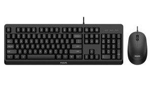 Zestaw przewodowy klawiatura i mysz PHILIPS SPT6207BL/00 czarny