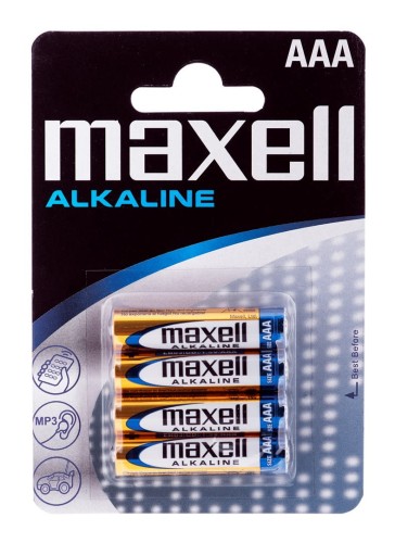 Bateria MAXELL alkaliczna LR03, 4 szt. - 1546153