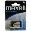 Bateria MAXELL alkaliczna 9V, 6LR61, 1 szt. - 1546159