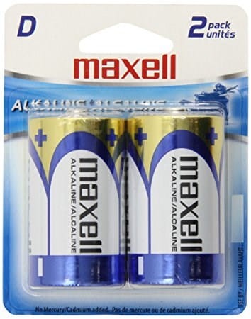 Bateria MAXELL alkaliczna LR20, 2 szt. - 1546157