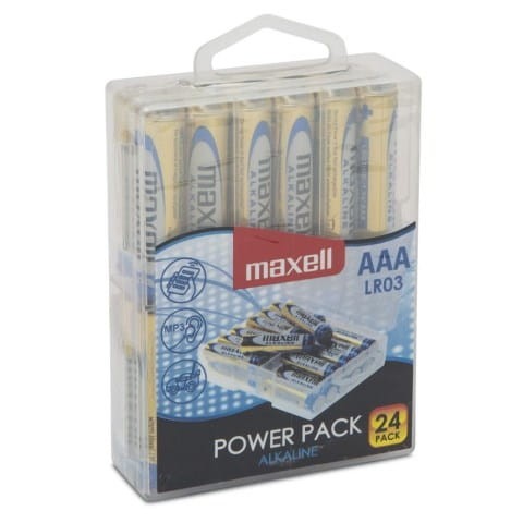 Bateria MAXELL alkaliczna LR03, VALUE BOX 24 szt. - 1546152