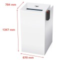 Niszczarka HSM Pure 740 max, 240L 4,5x30 mm - 1540121