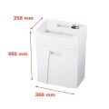 HSM Niszczarka Pure 220, 25L 3,9 mm - 1518413