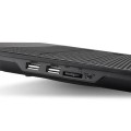 Podkładka chłodząca pod laptop Thermaltake Massive 14 rev.2 CL-N001-PL14BU-A (17.x cala; 2 wentylatory; HUB) - 861549