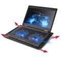 Podkładka chłodząca pod laptop Thermaltake Massive 14 rev.2 CL-N001-PL14BU-A (17.x cala; 2 wentylatory; HUB) - 861551