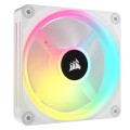 Wentylatory Corsair iCUE LINK QX120 RGB PWM - Biały - 1666013