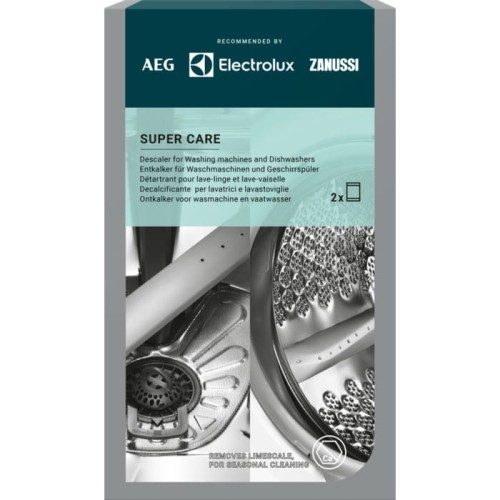 Odkamieniacz do pralek i zmywarek Super Care ELECTROLUX M3GCP300 2x100g - 1322872