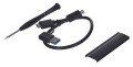 PATRIOT VXD obudowa SSD USB3.2 M.2 NVMe 1.3 do 2TB Aluminium RGB - 1391459