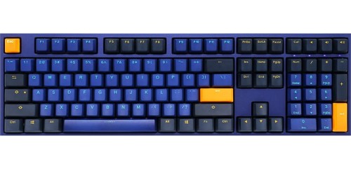 Ducky One 2 Horizon PBT Gaming Keyboard, MX Red - Blue - 1789096