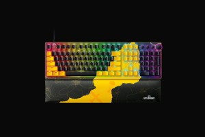 Klawiatura do gier Razer Huntsman V2 Optyczne liniowe przełączniki optyczne Razer Gen-2; Dwustrzałowe nasadki ABS; Pianka tłumiąca dźwięk US przewodowa liniowa optyczna