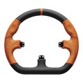 Asetek SimSports GT Obręcz - Zamknięte D, Czarno -pomarańczowe - 1799755