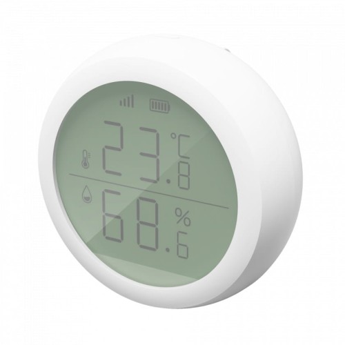 Czujnik temperatury i wilgotności z LCD TESLA TSL-SEN-TAHLCD Smart Sensor Temperature and Humidity Display - 1678772