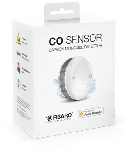 Czujnik tlenku węgla FIBARO Home Kit FGBHCD-001 (wewnętrzny; Bluetooth, Home Kit; kolor biały) - 737891