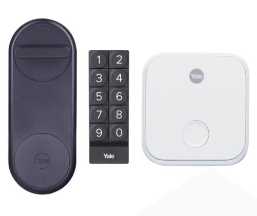 Zestaw Yale Linus® Smart Lock (Czarny) + Bridge + Klawiatura - 1217769