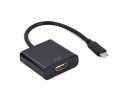 GEMBIRD ADAPTER NA KABLU USB TYP-C DO HDMI 4K 60HZ, 15CM, CZARNY - 1435355