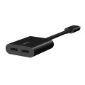 BELKIN ADAPTER DUAL USB-C AUDIO + CHARGE ADAPTER - 1590251
