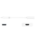 Adapter j5create DisplayPort to 4K HDMI Active Adapter (DisplayPort m - 4K HDMI f 16cm; kolor biały) JDA158-N - 1774912