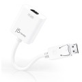 Adapter j5create DisplayPort to 4K HDMI Active Adapter (DisplayPort m - 4K HDMI f 16cm; kolor biały) JDA158-N - 1774911