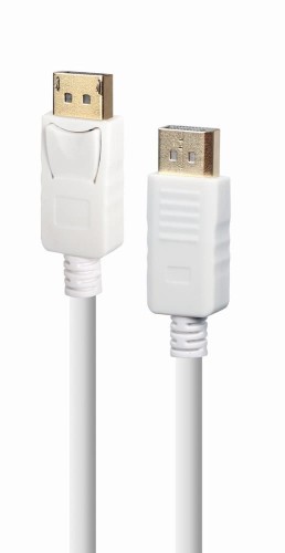 GEMBIRD KABEL DISLPAYPORT M/M V1.2 4K, 1.8M, BIAŁY - 1789417