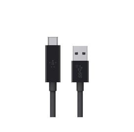 BELKIN KABEL USB-C - USB-A 3.1, 1M, CZARNY - 1640541