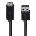 BELKIN KABEL USB-C - USB-A 3.1, 1M, CZARNY - 1640542