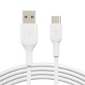 BELKIN KABEL PVC USB C-A 3M, BIAŁY - 1741838