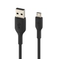 BELKIN KABEL USB A-MICROUSB, PVC, 1M, CZARNY - 1789424