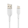 USB-C/USB-A CABLE/3M WHITE - 1729514
