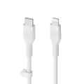 BELKIN KABEL USB-C - LIGHTNING, SILICONE, 2M,BIAŁY - 1683371