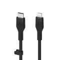 BELKIN CABLE USB-C - LIGHTNING SILICONE 1M CZARNY - 1729558