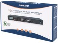 INTELLINET SWITCH GIGABIT 16X RJ45, POE+, 2X SFP, - 1462853