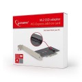 Karta GEMBIRD PEX-M2-01 (M.2, PCI Express 3.0 x 4) - 748841
