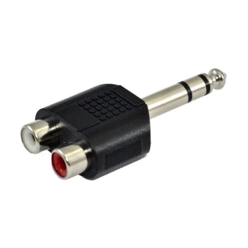 SSQ HA7 - Adapter 2 x gniazdo RCA - jack stereo 6.3mm - 1477987